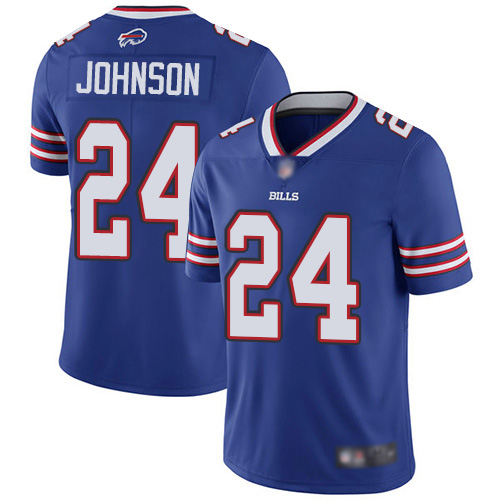 Men Buffalo Bills #24 Taron Johnson Royal Blue Team Color Vapor Untouchable Limited Player NFL Jersey->buffalo bills->NFL Jersey